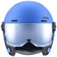 4. Kids' ski helmet UVEX Rocket jr. Visor blue matt