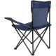 4. FOLDING CAMPING CHAIR 50X50X80CM NAVY BLUE