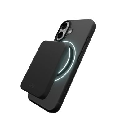 3. Puro Daylight Magsafe Compatible Silicone Case for iPhone 17 - Translucent Black