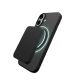 3. Puro Daylight Magsafe Compatible Silicone Case for iPhone 17 - Translucent Black