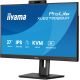 10. Monitor iiyama XUB2790QSUH-B2 27" IPS-panel 2560x1440 100Hz Windows Hello 5MP camera Auto Focus 15cm stand height adjustment 4ms 250