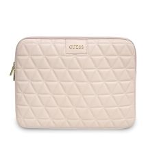 Guess Quilted cover for a 13" laptop - pink