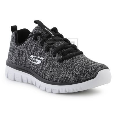 Skechers Graceful Twisted Fortune M 12614-BKW shoes