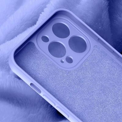 3. Silicone case iPhone 14 Plus silicone cover light blue