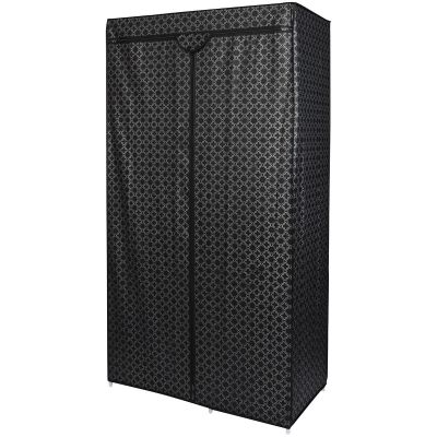 17. TEXTILE WARDROBE 90x45x170CM ORNAMENT 45207