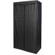 17. TEXTILE WARDROBE 90x45x170CM ORNAMENT 45207