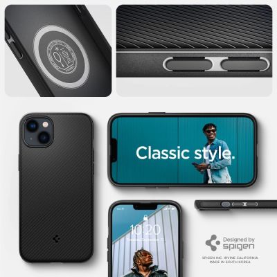 11. Spigen Mag Armor iPhone 14 Plus Case - Matte Black