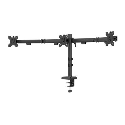 2. Desk mount for 3 monitors 10-27" NEOMOUNTS DS60-600BL3