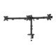 2. Desk mount for 3 monitors 10-27" NEOMOUNTS DS60-600BL3