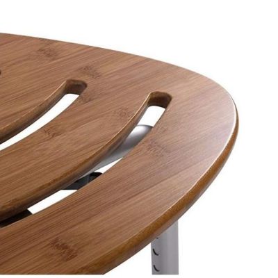 2. Wooden bath stool