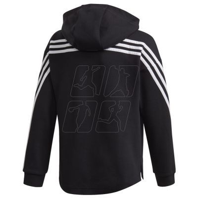 7. Sweatshirt adidas G 3S FZ HD Jr GE0950