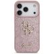 3. Guess Fixed Glitter Big 4G Case for iPhone 17 Pro / 18 Pro - Pink