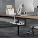 7. MACLEAN UNDERDESK CABLE ORGANIZER, MAX LOAD 5KG, WHITE MC-105 W