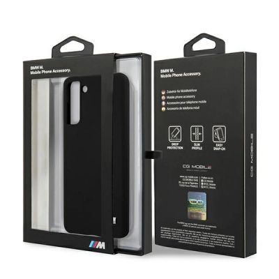 8. BMW Silicone M Collection Case for Samsung Galaxy S21+ - Black