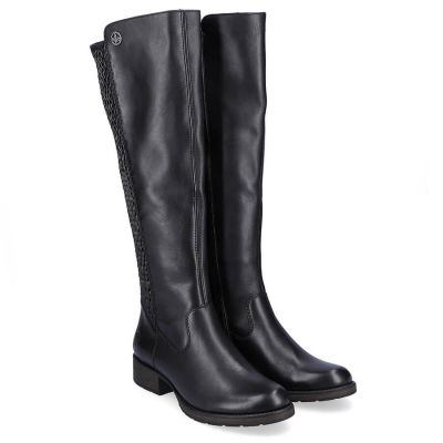 26. Rieker W Z9591-00 black leather boots 