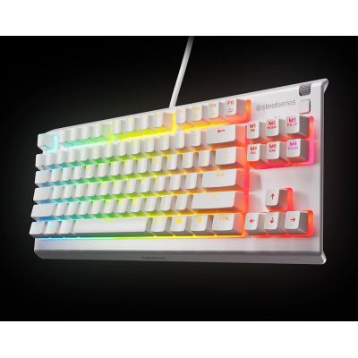 3. SteelSeries Apex 3 TKL US keyboard, white