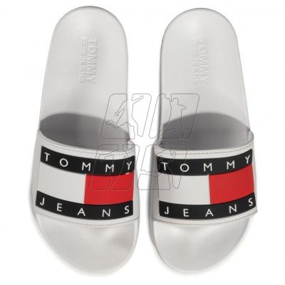 3. Tommy Jeans Flag Pool Slide W EN0EN00474-YBS flip-flops