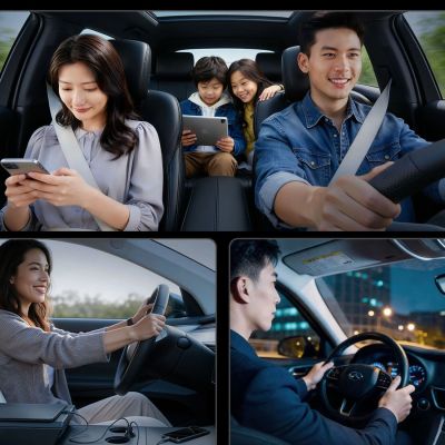11. ORICO MiniRing 30W Dual USB-C Zinc Alloy Car Charger