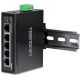 5. TRENDnet Industrie Switch 5 Port Fast Ethernet L2 DIN-Rail