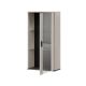 2. Hanging display cabinet S2 SOHO 60x29x112 cashmere+black