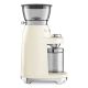 14. Smeg CGF03CREU Coffee Grinder 150W Cream