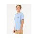 5. RIP CURL STAPLE TEE - BOY blue