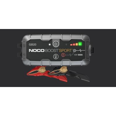 2. Noco GB20 Boost 12V 500A Jump Starter