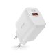 2. Tech-Protect C20W charger USB-C PD 20W / USB-A QC 3.0 - white