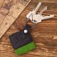 2. Paolo Peruzzi Green Genuine Leather Keychain - T-88 BL/GE