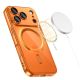 2. Tech-Protect MagFlex MagSafe Case for iPhone 17 Pro - Transparent Orange