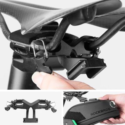 3. Rockbros C27-1 bicycle bag under the saddle - black