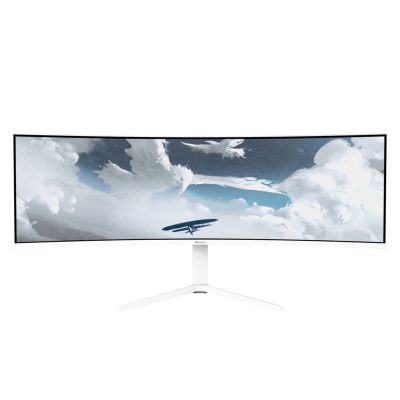 2. Arozzi Nova 49” Curved Computer Monitor 124.5 cm (49") 5120 x 1440 px Dual QHD LED White