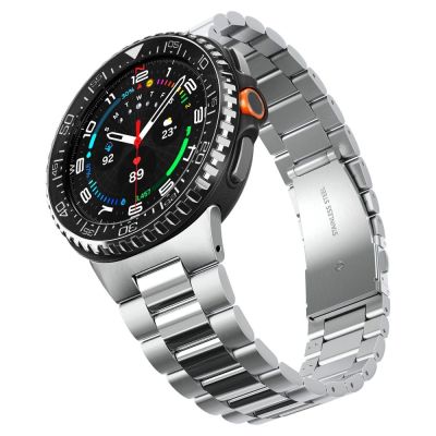 7. Spigen Bezel Tune Pro Diverna Samsung Galaxy Watch 8 Classic 46mm Cover - Black