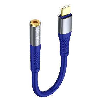 2. Orico AXC-02 USB-C to 3.5 mm jack audio cable 20 cm - blue
