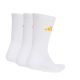 2. adidas Cushioned Sportswear Crew Socks 3 Pairs White KQ6760