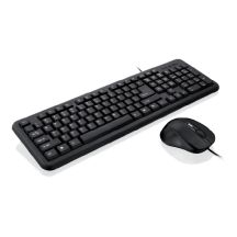 Keyboard + mouse set IBOX OFFICE KIT II KEYBOARD AND OPTICAL MOUSE USB IKMOC2005070U (USB 2.0; (US); black; optical)