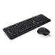 Keyboard + mouse set IBOX OFFICE KIT II KEYBOARD AND OPTICAL MOUSE USB IKMOC2005070U (USB 2.0; (US); black; optical)