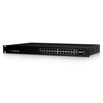12. Switch Ubiquiti EdgeSwitch 24 PoE (250W) 26p PoE (PoE+: 24;) 220W Managed Gigabit
