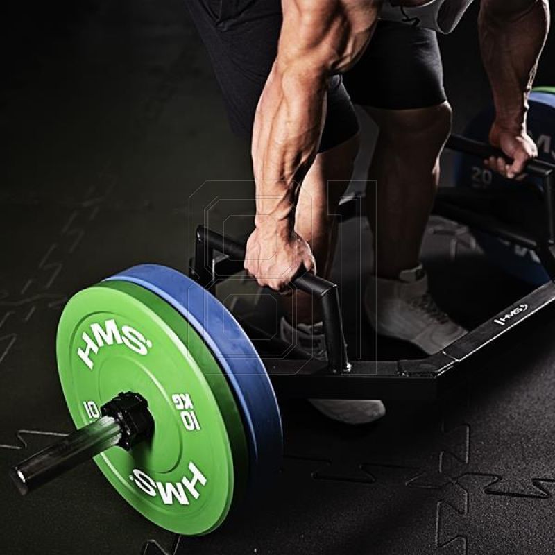 28. HMS GREEN BUMPER Olympic plate 10 kg CBR10