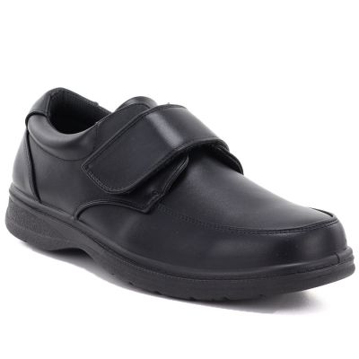 Men's black velcro shoes Vanhorn Z26-TO90404