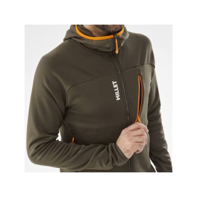 7. MILLET M Seneca Fleece Hoodie Jacket Green