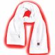 6. Glovii GA1W Body Protection Item for Winter Sports – Heated Scarf, Skiing, Snowboarding, Unisex, Polyester, White