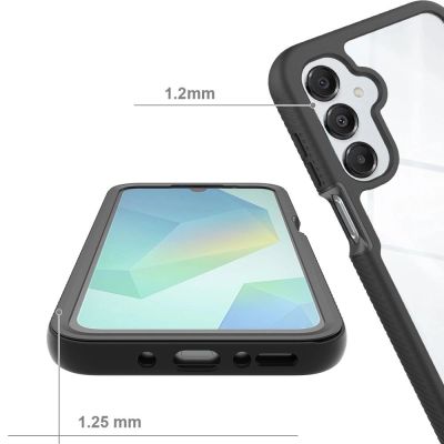 3. Tech-Protect Defense Case for Samsung Galaxy A17 4G / 5G - Black