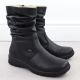 3. Leather waterproof women's ankle boots insulated with a membrane RIEKER Z7171-01