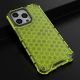 14. Honeycomb Case armor cover with TPU Bumper for iPhone 13 Pro green