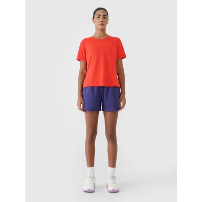 5. Women's oversize quick-drying training T-shirt 4F 4FRSS25TFTSF1236-62S