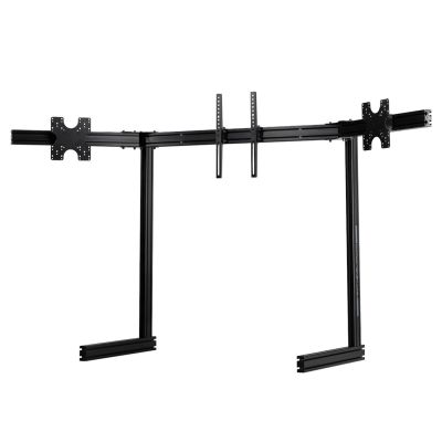 Next Level Racing Elite Freestanding Triple Monitor Stand Black Edition NLR-E036 - monitor holder