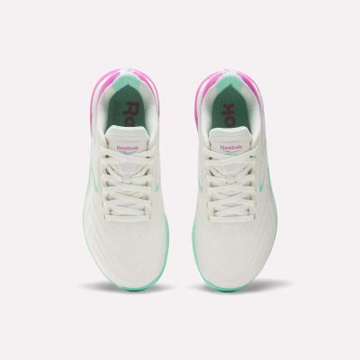3. Reebok NANO X5 EDGE CHALK/VIRTUAL PINK/ATOMIC AQUA sneakers (100249420)