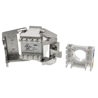 2. ALANTEC Toolless RJ45 STP Cat.6 PoE+ Keystone Module