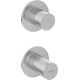 Concealed shower tap with shower diverter
